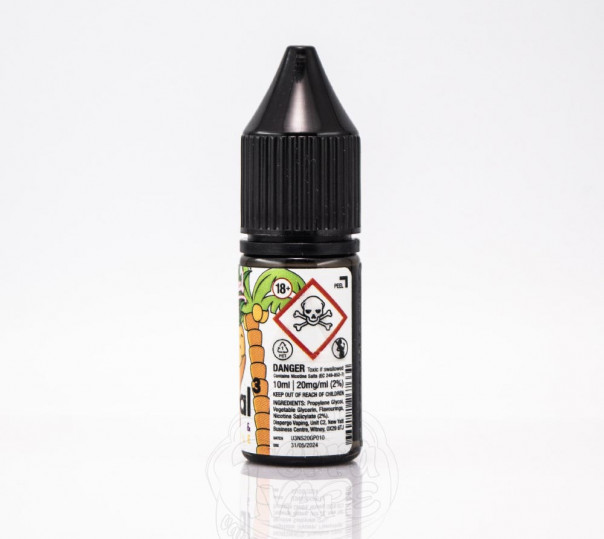 Рідина Unreal Salt Grape Pineapple 10ml 20mg на сольовому нікотині зі смаком винограду та ананасу