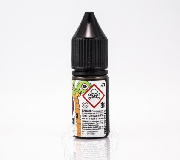 Рідина Unreal Salt Mango PassionFruit 10ml 20mg на сольовому нікотині зі смаком манго та маракуйї