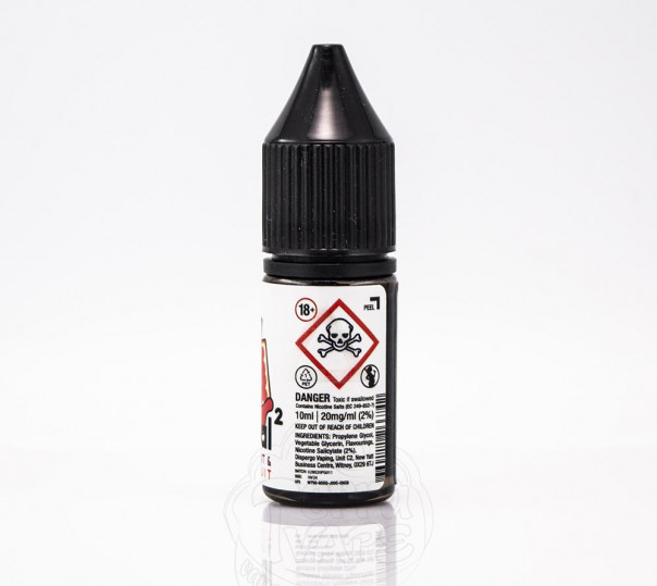 Рідина Unreal Salt Passionfruit Grapefruit 10ml 20mg на сольовому нікотині зі смаком маракуйї та грейпфруту