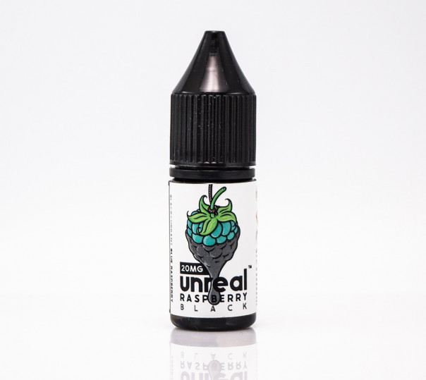 Жидкость Unreal Salt Raspberry Black 10ml 20mg на солевом никотине со вкусом малины и смородины