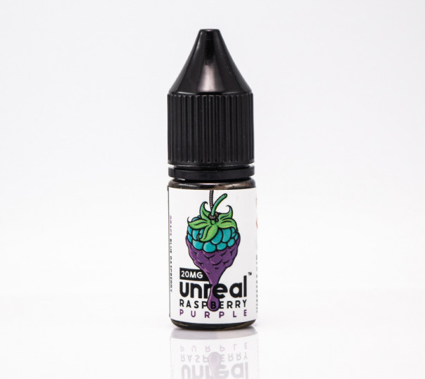 Жидкость Unreal Salt Raspberry Purple 10ml 20mg на солевом никотине со вкусом малины и винограда