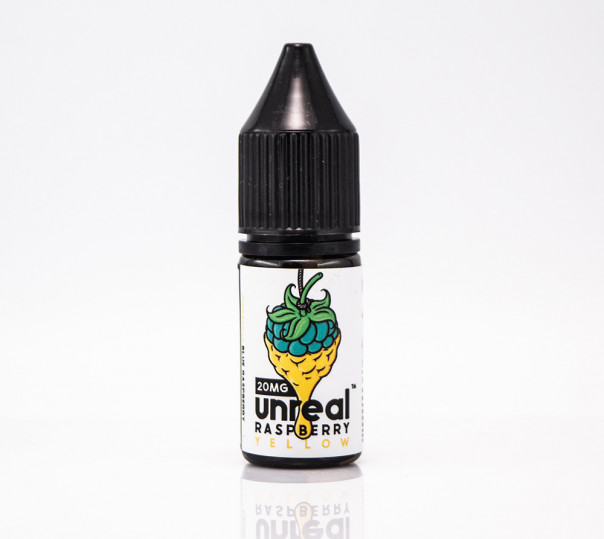 Жидкость Unreal Salt Raspberry Yellow 10ml 20mg на солевом никотине со вкусом малины и ананаса