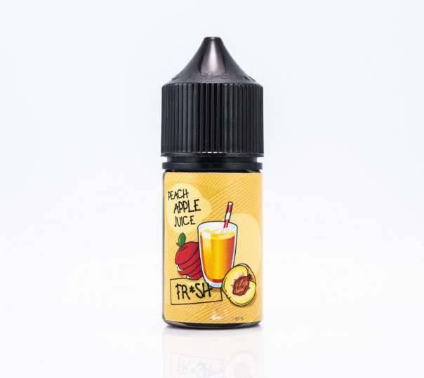 Жидкость UVA Fresh Salt Peach Apple Juice 30ml 50mg на солевом никотине со вкусом персиково-яблочный сок