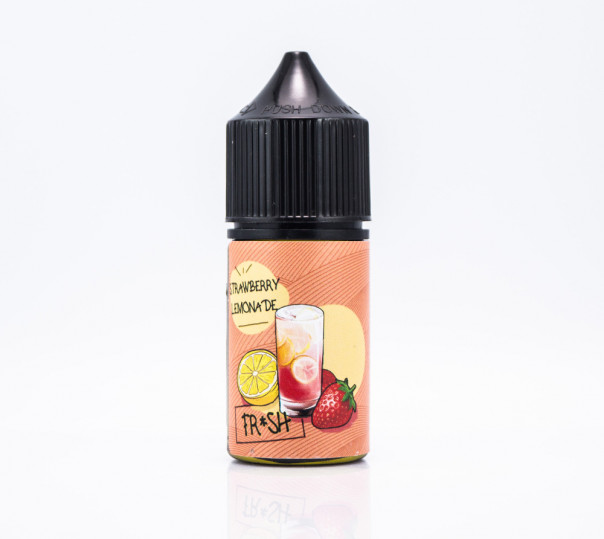 Жидкость UVA Fresh Salt Strawberry Lemonade 30ml 30mg на солевом никотине со вкусом клубничного лимонада