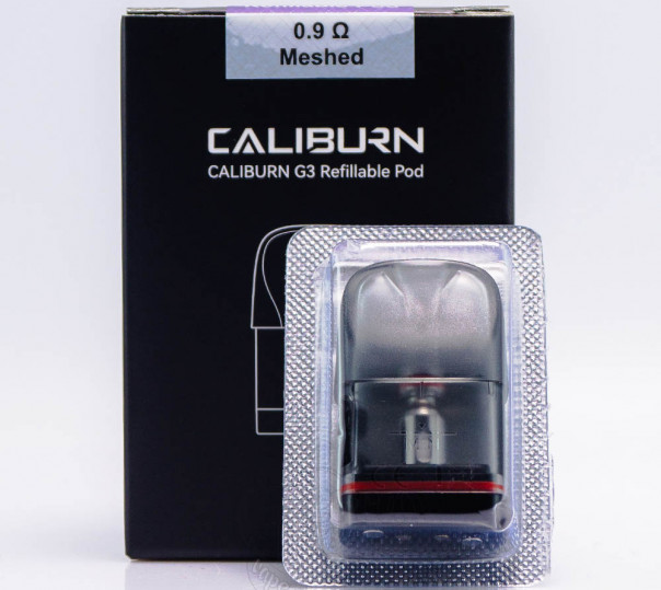 Картридж для багаторазової POD системи Uwell Caliburn G3, GK3, G3 Lite, G3 Pro, GK3 Pro, G4, G4 Mini, G4 Pro Pod Cartridge 2.5ml/3ml