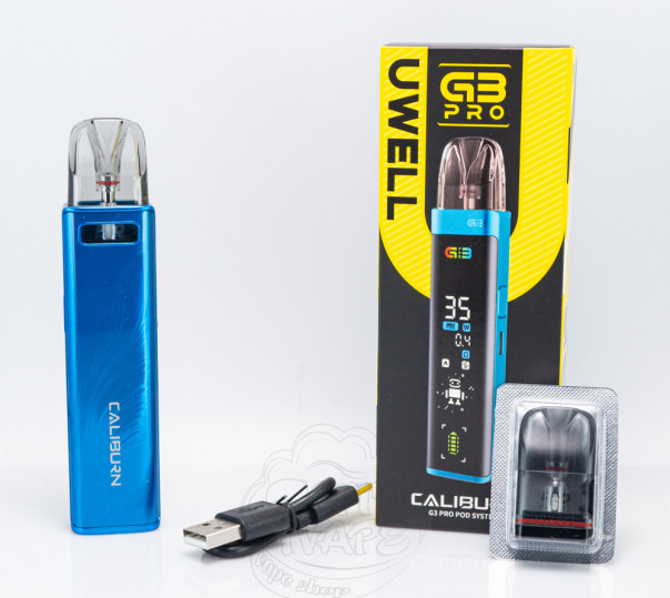 Uwell Caliburn G3 Pro Pod Kit 1000mAh Многоразовая POD система