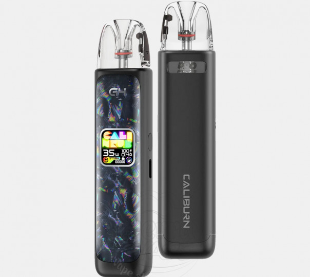 Uwell Caliburn G4 Pod Kit 1300mAh Polar Black Многоразовая POD система