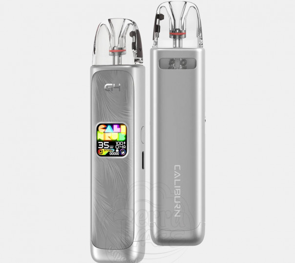 Uwell Caliburn G4 Pod Kit 1300mAh Twilight Silver Многоразовая POD система