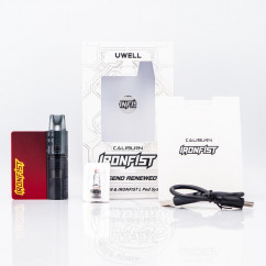 Uwell Caliburn & IronFist L Pod System Kit Coral Red