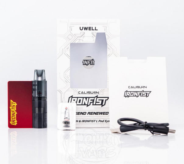 Uwell Caliburn & IronFist L Pod System Kit Багаторазова POD система