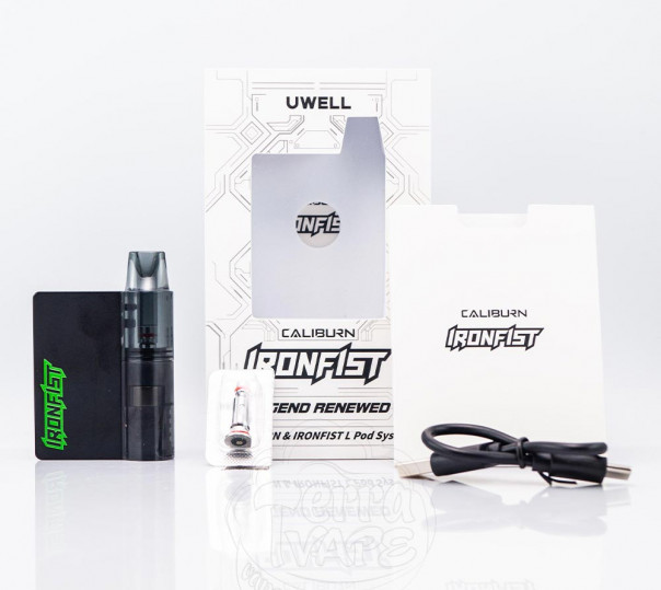 Uwell Caliburn & IronFist L Pod System Kit Багаторазова POD система