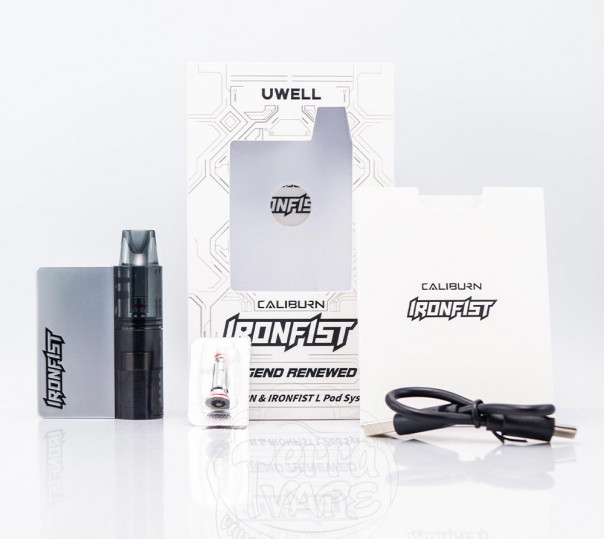 Uwell Caliburn & IronFist L Pod System Kit Многоразовая POD система