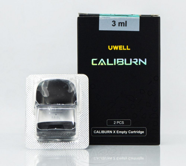 Пустой картридж для многоразовой POD системы Uwell Caliburn X Pod Kit 3ml