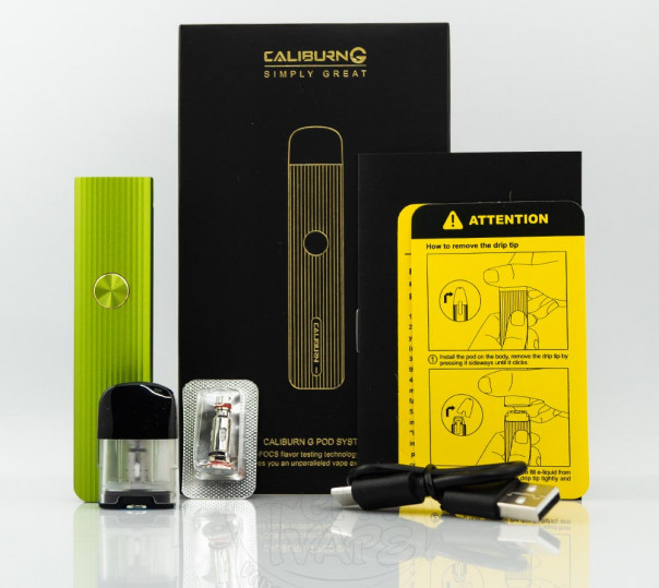 Uwell Caliburn G Pod Kit 690mAh Багаторазова POD система