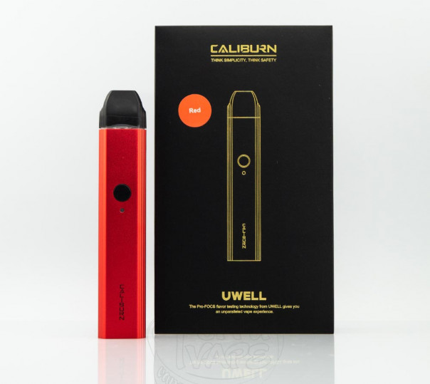 Uwell Caliburn Pod Kit 520mAh Многоразовая POD система