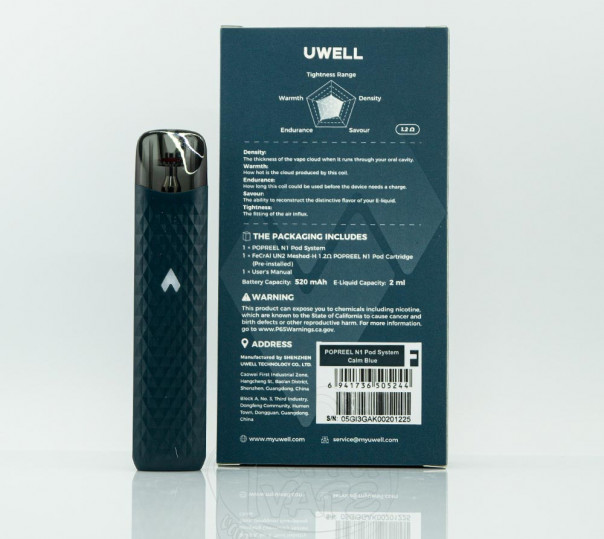 Uwell Popreel N1 Pod System Kit Багаторазова POD система