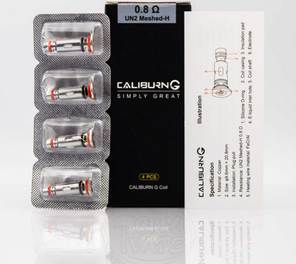 Испаритель для Uwell Caliburn G, Caliburn Koko Prime, Caliburn G2, Caliburn GK2, Caliburn X Pod Kit