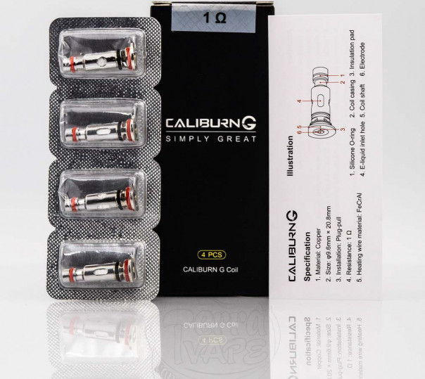 Испаритель для Uwell Caliburn G, Caliburn Koko Prime, Caliburn G2, Caliburn GK2, Caliburn X Pod Kit