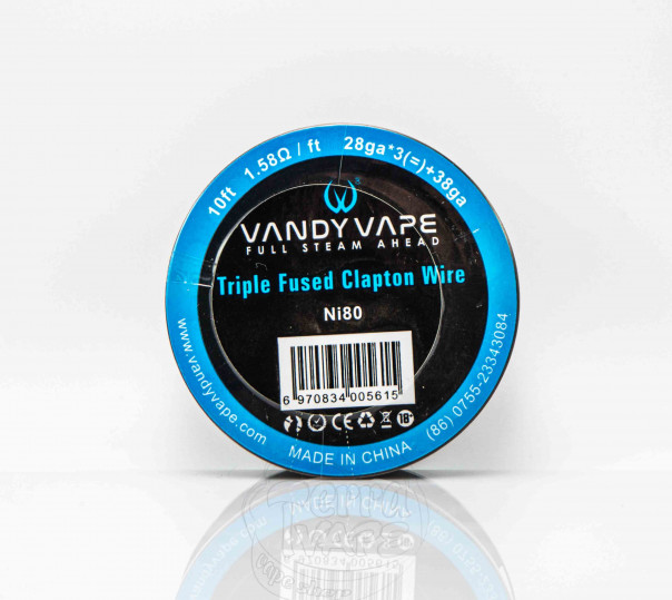 Vandy Vape Triple Fused Clapton Wire (катушка)