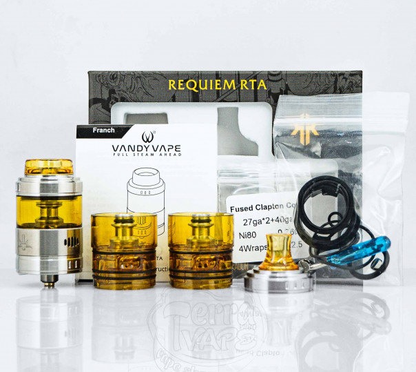 Vandy Vape Requiem RTA 4.5ml Обслуживаемый бак