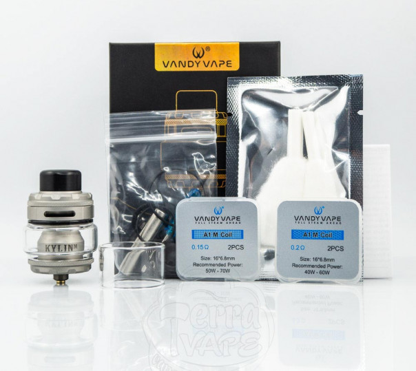 Vandy Vape Kylin M Pro RTA Обслуговуваний бак на сітці