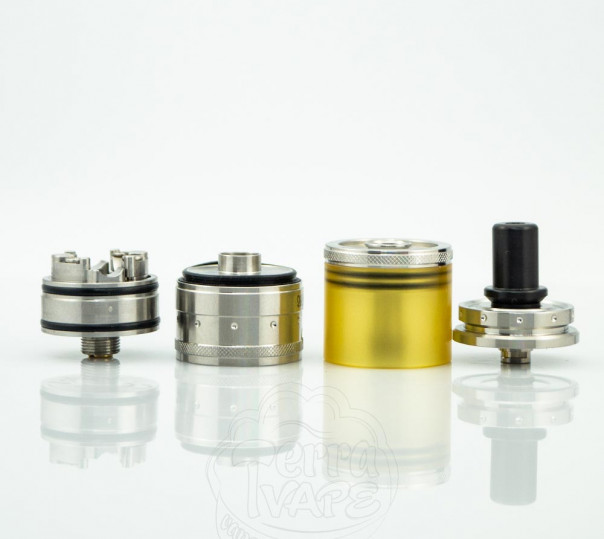 Vapefly Alberich MTL RTA Обслуговуваний бак