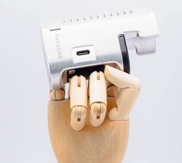 Vaperz Cloud Parsons DNA80c SBS Box Mod Raw Silver Бокс мод