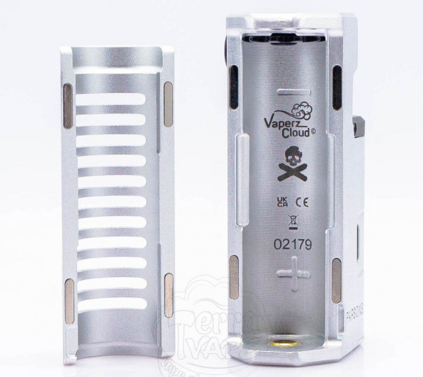 Vaperz Cloud Parsons DNA80c SBS Box Mod Raw Silver Бокс мод