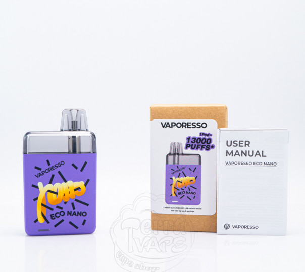 Vaporesso Eco Nano Pod Kit 1000mAh Багаторазова POD система