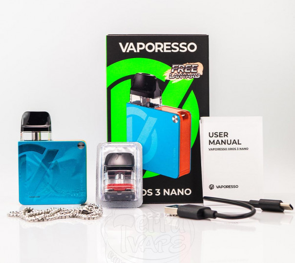 Vaporesso Xros 3 Nano Pod Kit 1000mAh Многоразовая POD система