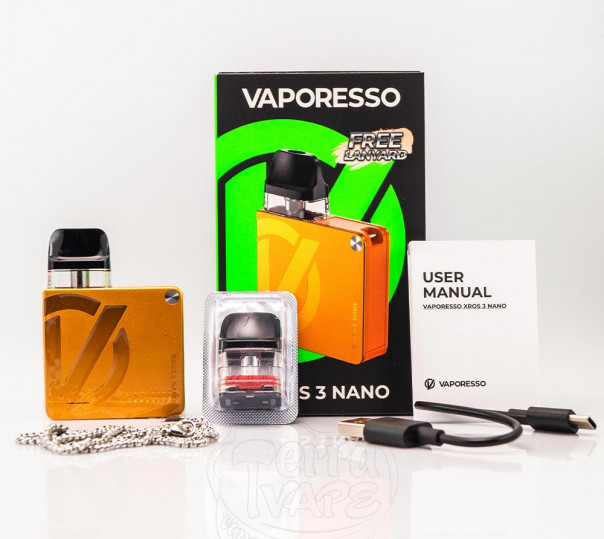 Vaporesso Xros 3 Nano Pod Kit 1000mAh Многоразовая POD система