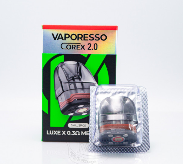 Картридж для багаторазової POD системи Vaporesso Luxe X, X Pro, XR, XR Max, X2 Pod Kit 5ml (Corex 2.0)