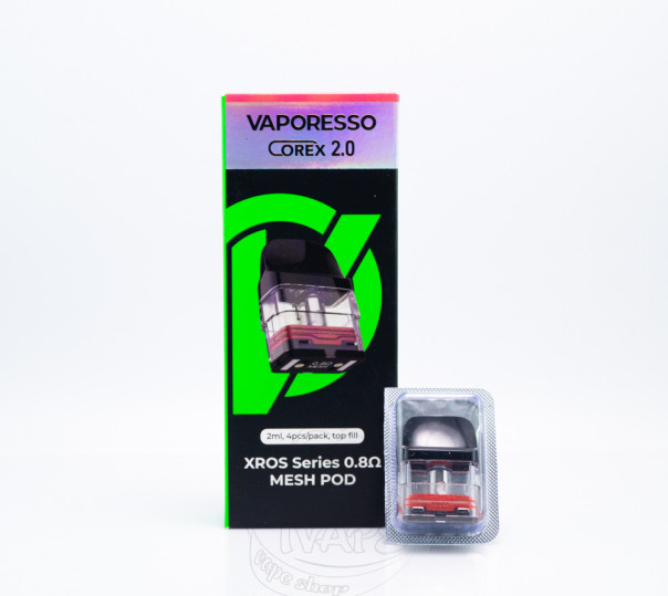 Картридж Vaporesso XROS Series (Corex 2.0) для багаторазової POD системи Xros, Mini, Nano, 3, 3 Mini, 3 Nano, 2, Pro, Cube, 4, 4 Mini 2ml/3ml