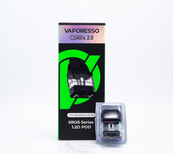 Картридж Vaporesso XROS Series (Corex 2.0) для багаторазової POD системи Xros, Mini, Nano, 3, 3 Mini, 3 Nano, 2, Pro, Cube, 4, 4 Mini 2ml/3ml