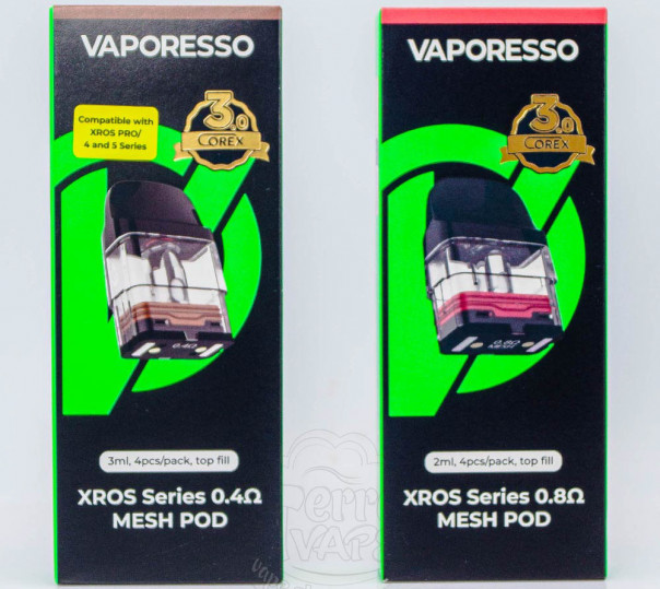 Картридж Vaporesso XROS Series (Corex 2.0 / 3.0) для многоразовой POD системы Xros, Mini, Nano, 3, 3 Mini, 3 Nano, 2, Pro, Cube, 4, 4 Mini, 4 Nano, 5, 5 Mini 2ml/3ml Картридж Vaporesso XROS Series (Corex 2.0 / 3.0) для многоразовой POD системы Xros, Mini, Nano, 3, 3 Mini, 3 Nano, 2, Pro, Cube, 4, 4 Mini, 4 Nano, 5, 5 Mini 2ml/3ml