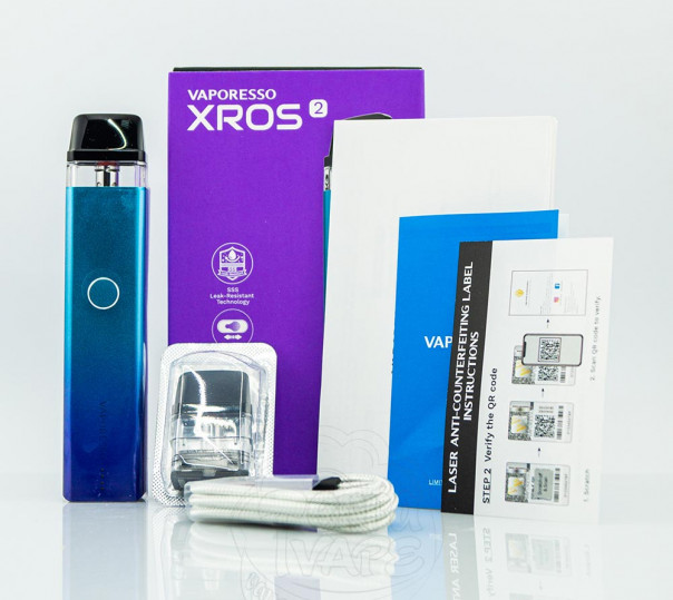 Vaporesso XROS 2 Pod Kit 1000mAh Багаторазова POD система