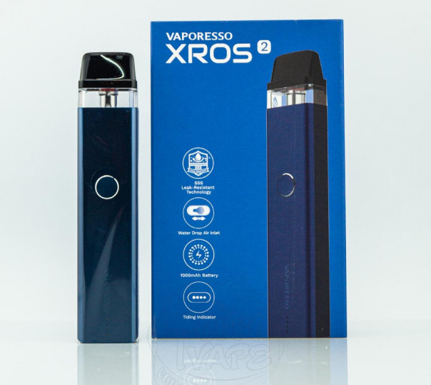 Vaporesso XROS 2 Pod Kit 1000mAh Многоразовая POD система