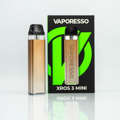 Vaporesso XROS 3 Mini Pod System Kit Phantom Gold