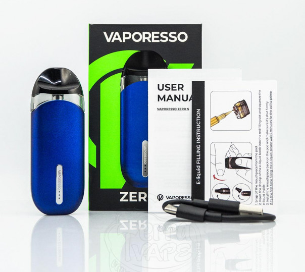 Vaporesso Zero S Pod Kit 650mAh Многоразовая POD система