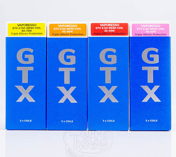 Випаровувач Vaporesso GTX для Luxe X/XR/XR MAX/X Pro/X2/XR MAX 2, Armour G/GS, SWAG PX80, GTX Go 80/40, Luxe 80 та інших