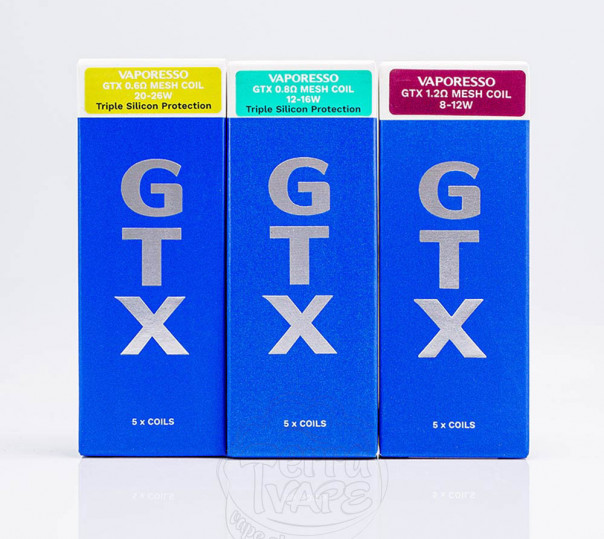 Випаровувач Vaporesso GTX для Luxe X/XR/XR MAX/X Pro/X2/XR MAX 2, Armour G/GS, SWAG PX80, GTX Go 80/40, Luxe 80 та інших