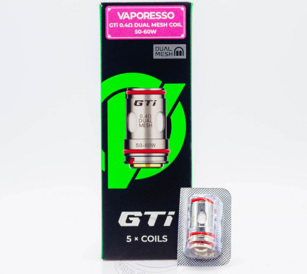 Випаровувач Vaporesso GTi Coil 0.4 Ом DUAL MESH для iTANK / 2 / T