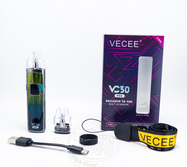 Vecee VC30 Pro Pod Kit 900mAh Многоразовая POD система