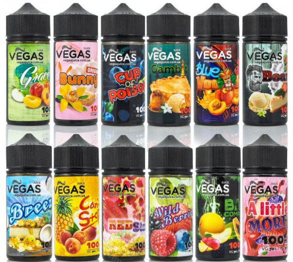 Жидкость Vegas Max Organic 100ml на органическом никотине