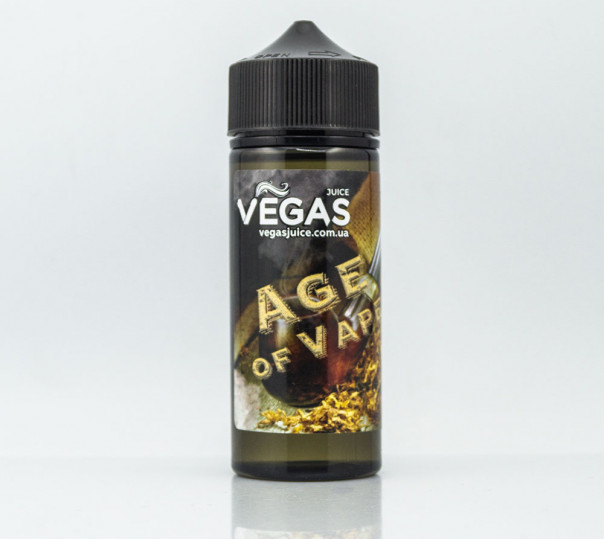 Жидкость Vegas Max Organic Age of Vape 100ml 0mg без никотина со вкусом табака