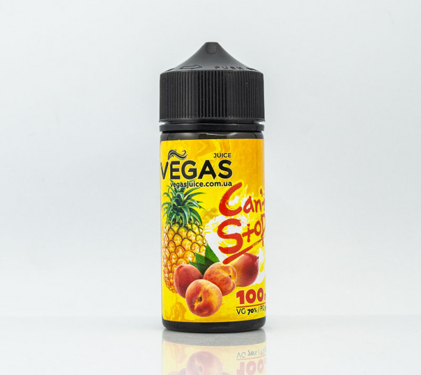 Жидкость Vegas Max Organic Can't Stop 100ml 0mg без никотина со вкусом тропических фруктов