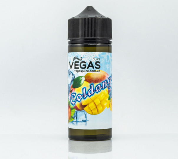 Рідина Vegas Max Organic Coldango 100ml 1.5mg на органічному нікотині зі смаком манго з холодком