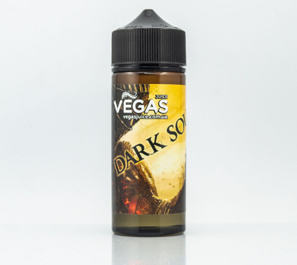 Рідина Vegas Max Organic Dark Soul 100ml 0mg без нікотину зі смаком кави з карамеллю і горіхом