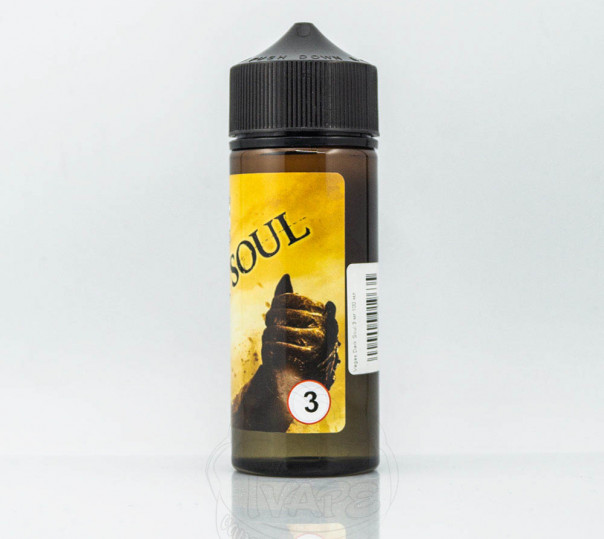 Рідина Vegas Max Organic Dark Soul 100ml 1.5mg на органічному нікотині зі смаком кави з карамеллю та горіхом