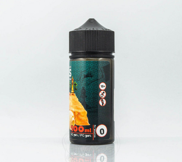 Рідина Vegas Max Organic Gambit 100ml 3mg на органічному нікотині зі смаком яблучного пирога